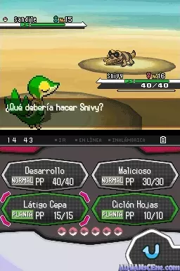 Image n° 3 - screenshots : Pokemon - Edicion Blanca (DSi Enhanced)